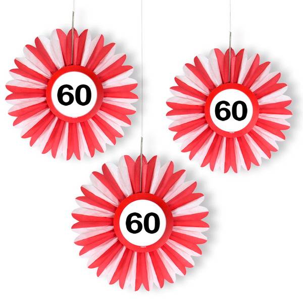 Honeycomb Waaier 60 Jaar 3 Stuks huismerk kopen in de aanbieding