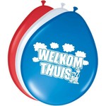 Ballonnen Welkom thuis 8 stuks