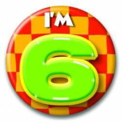 Button 6 jaar