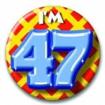 Button 47 jaar