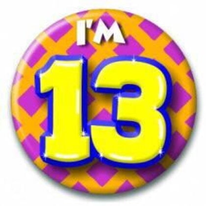 Button 13 jaar