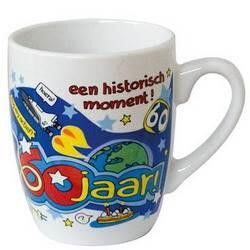 Mok 60 Jaar Cartoon huismerk kopen in de aanbieding