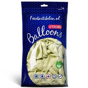 Ballonnen crème 100 stuks