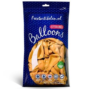 Ballonnen Honing geel 100 stuks