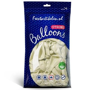 Ballonnen transparant 100 stuks Op is Op