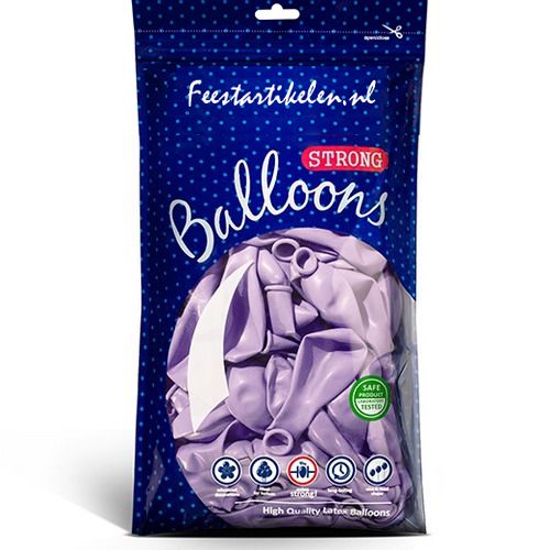 Metallic Ballonnen Lichtpaars 100 Stuks huismerk kopen in de aanbieding