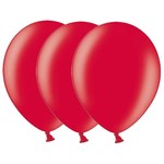 Metallic ballonnen 1e klas rood 20 stuks Op is Op