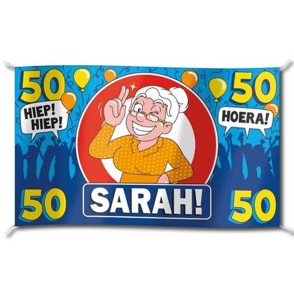 Vlag Sarah groot