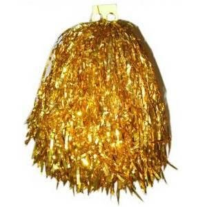 Cheerleader Pompon Goudkleurig Per Stuk huismerk kopen in de aanbieding