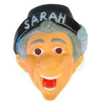 Masker Sarah met hoed