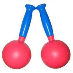 Sambaballen Bont Gekleurd 2 Stuks huismerk kopen in de aanbieding