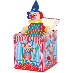 Jack in the box clown