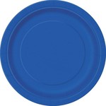Bordjes donkerblauw 8 stuks Op is Op