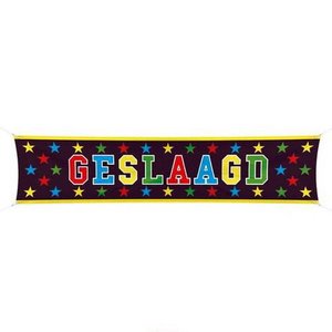 Spandoek Geslaagd