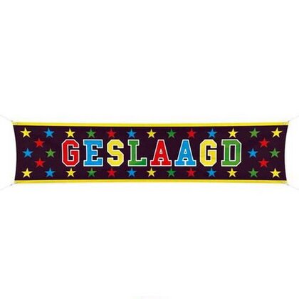 Spandoek geslaagd 180cm