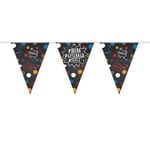 Vlaggenlijn Hoera Geslaagd Feest Op is Op