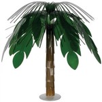 Tafeldecoratie tropische palmboom luxe