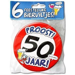 Bierviltjes 50 jaar