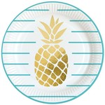 Bordjes Ananas stijlvol 8 stuks Op is Op