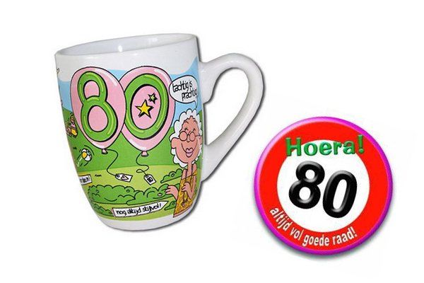 80 jaar cadeau