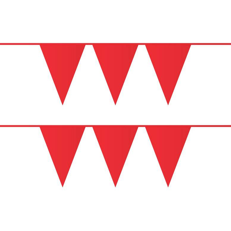 Vlaggenlijn Rood Plastic 10 Meter huismerk kopen in de aanbieding