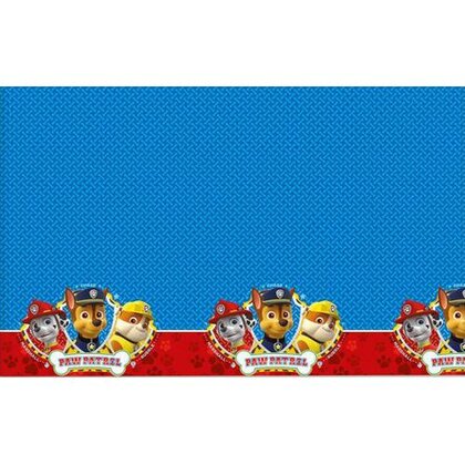 Tafelkleed Paw Patrol blauw