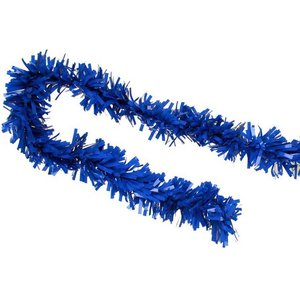 Brandvertragende slinger plastic blauw 10 meter