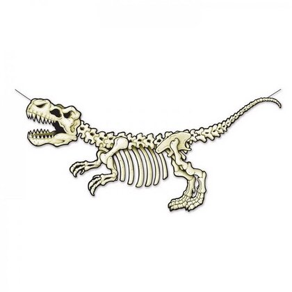 Decoratie T-Rex Dinosaurus skelet groot