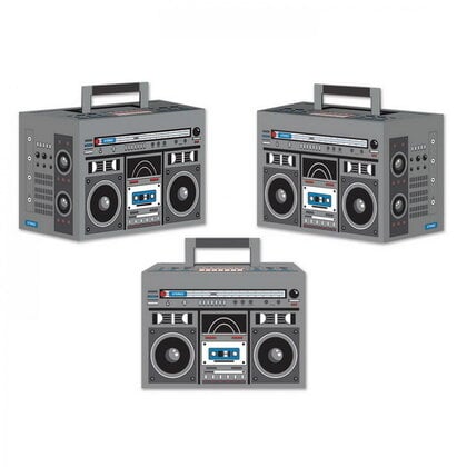 Tafeldecoraties Soundblaster 3 stuks