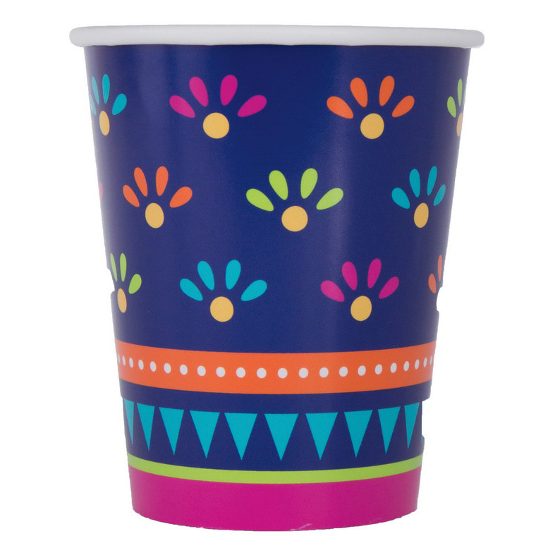 Bekertjes Fiesta Gekleurd 8 Stuks huismerk kopen in de aanbieding