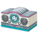 Tafeldecoratie Sixties Radio Op is Op