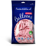 Ballonnen pastel lichtroze pink 100 stuks