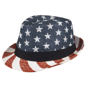 Hoed USA stars en stripes Op is Op