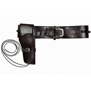 Holster met riem zwart Op is Op