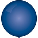 Ballon jumbo donkerblauw 90cm