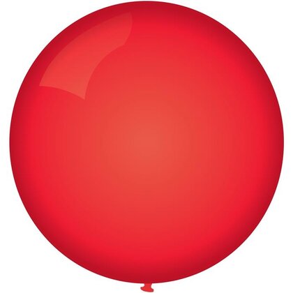 Ballon jumbo rood 90cm