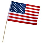Zwaaivlag USA stof Op is Op