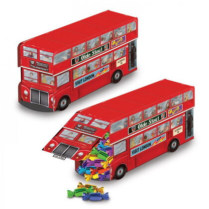 Tafeldecoratie Double Decker bus