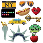 Foto Fun set New York USA Op is Op
