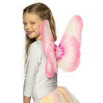 Vleugels vlinder roze Op is Op