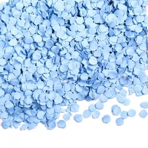 Confetti 100 gram lichtblauw