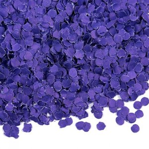 Globos Confetti 100 gram donkerpaars Op is Op
