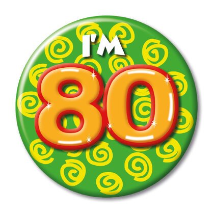 Button 80 jaar