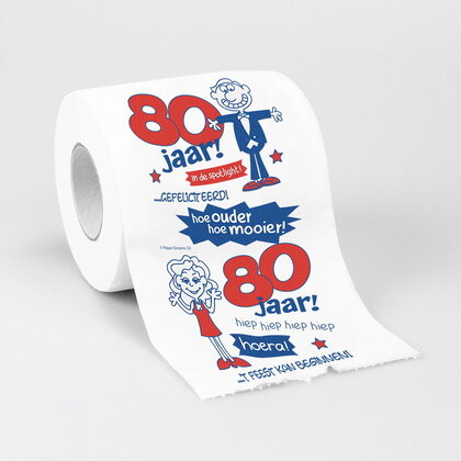 Toiletpapier 80 jaar