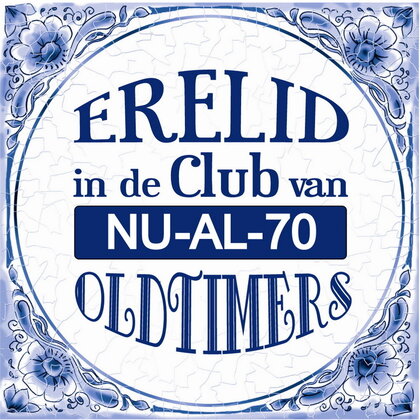 Tegel 70 jaar erelid