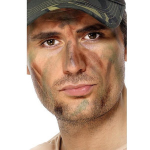 Smiffys Camouflage schmink set