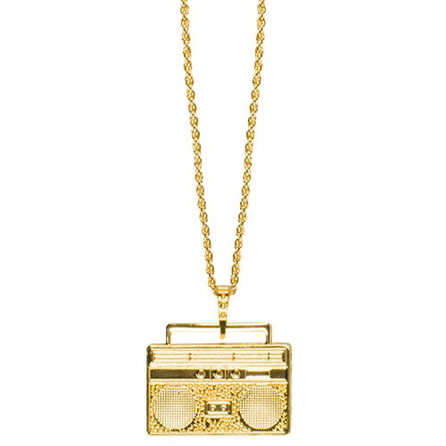 Ketting met Ghettoblaster