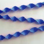 Crêpeslinger donkerblauw 6 meter