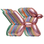 Modelleerballonnen Q260 CHROME 100 stuks