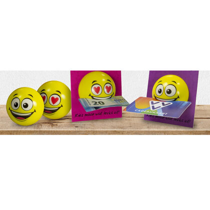 Stressbal Smile Je bent 16 Geniet ervan